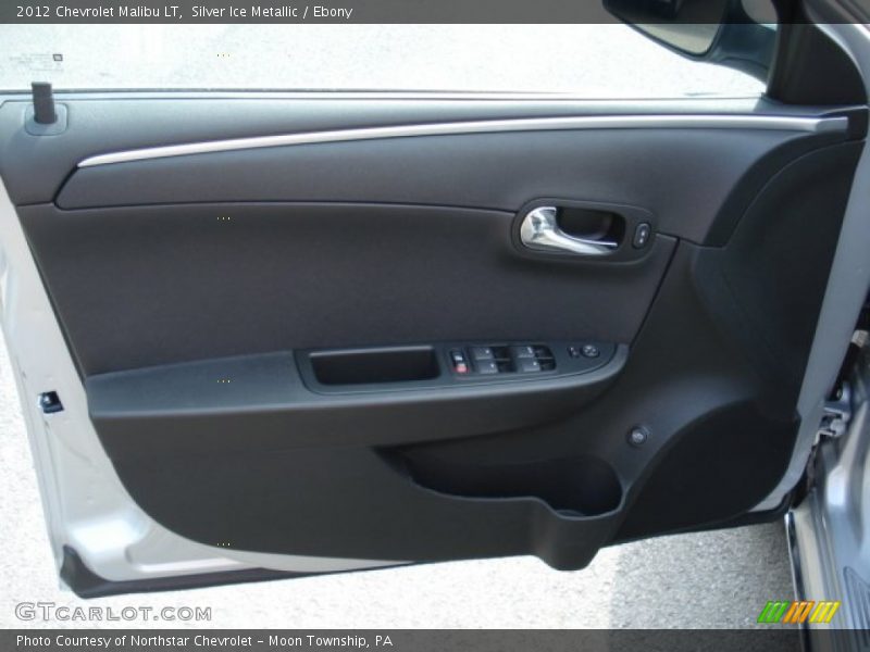 Silver Ice Metallic / Ebony 2012 Chevrolet Malibu LT