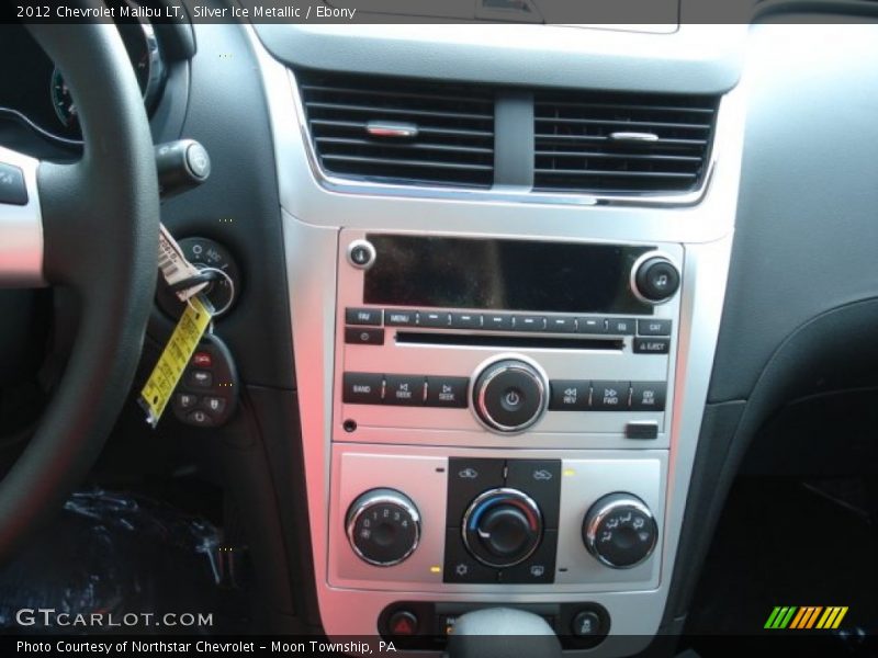 Silver Ice Metallic / Ebony 2012 Chevrolet Malibu LT