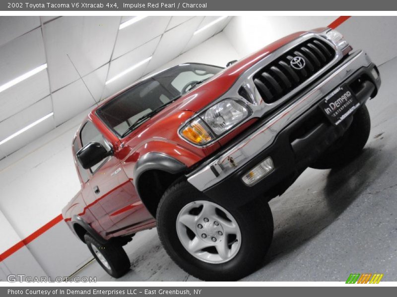 Impulse Red Pearl / Charcoal 2002 Toyota Tacoma V6 Xtracab 4x4