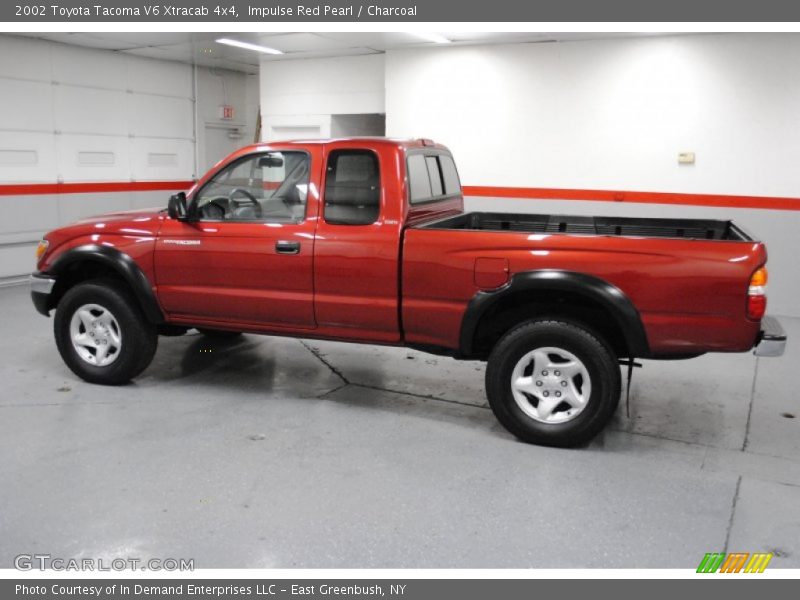 Impulse Red Pearl / Charcoal 2002 Toyota Tacoma V6 Xtracab 4x4