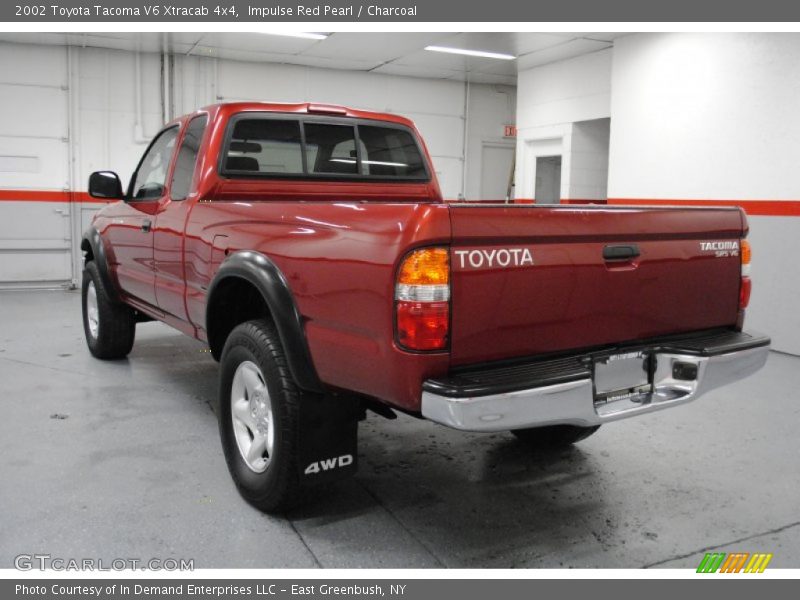 Impulse Red Pearl / Charcoal 2002 Toyota Tacoma V6 Xtracab 4x4