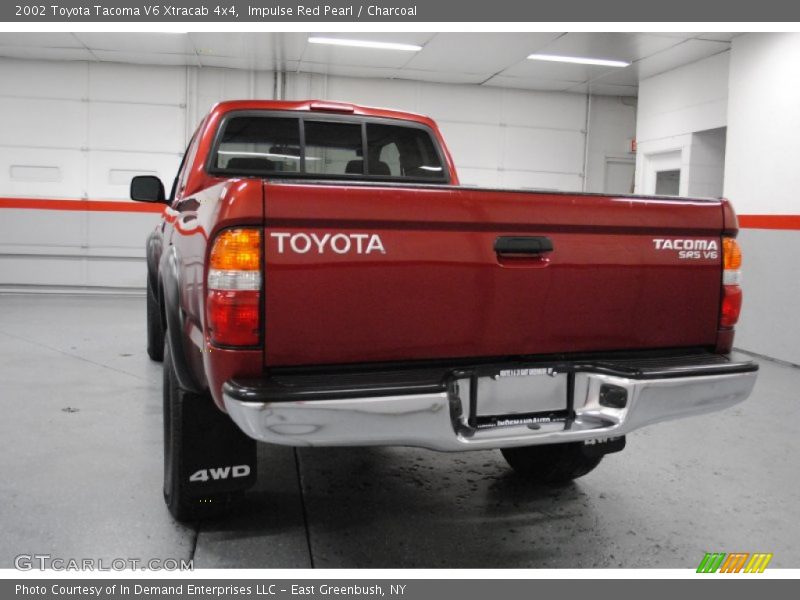 Impulse Red Pearl / Charcoal 2002 Toyota Tacoma V6 Xtracab 4x4