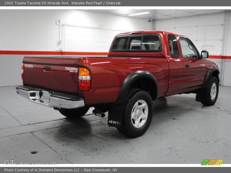 Impulse Red Pearl / Charcoal 2002 Toyota Tacoma V6 Xtracab 4x4