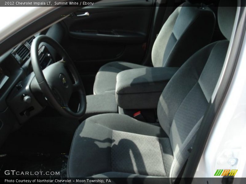 Summit White / Ebony 2012 Chevrolet Impala LT