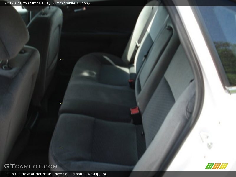 Summit White / Ebony 2012 Chevrolet Impala LT