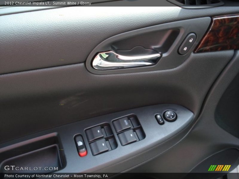 Summit White / Ebony 2012 Chevrolet Impala LT