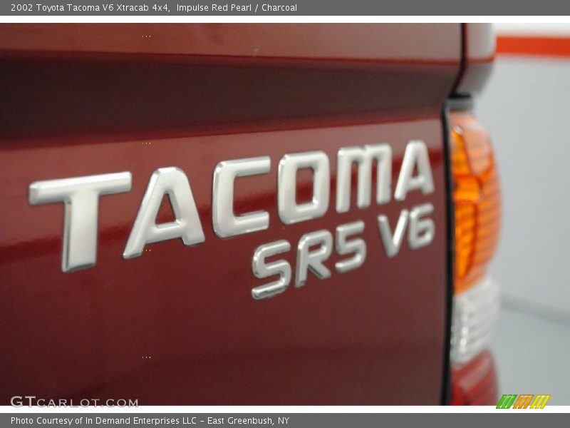 Impulse Red Pearl / Charcoal 2002 Toyota Tacoma V6 Xtracab 4x4