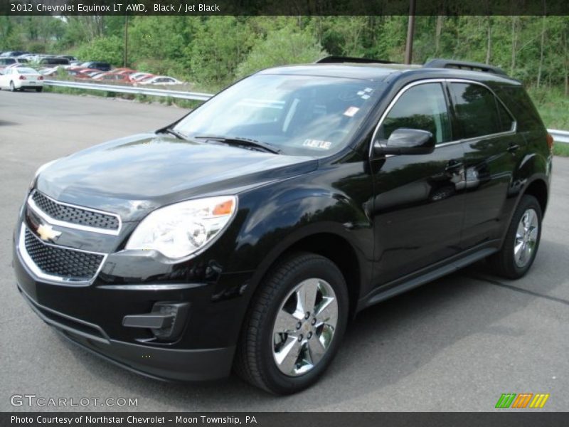 Black / Jet Black 2012 Chevrolet Equinox LT AWD