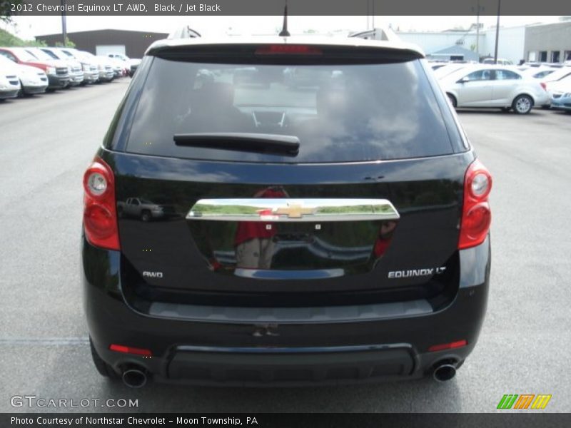 Black / Jet Black 2012 Chevrolet Equinox LT AWD