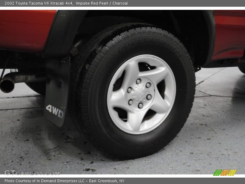 Impulse Red Pearl / Charcoal 2002 Toyota Tacoma V6 Xtracab 4x4