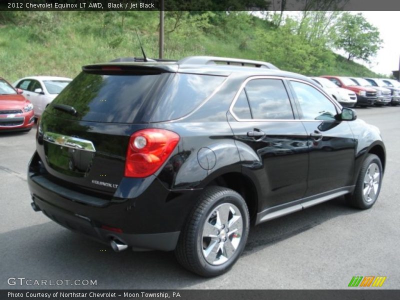 Black / Jet Black 2012 Chevrolet Equinox LT AWD