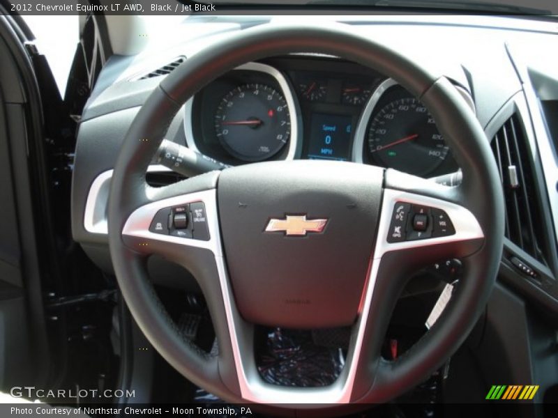 Black / Jet Black 2012 Chevrolet Equinox LT AWD