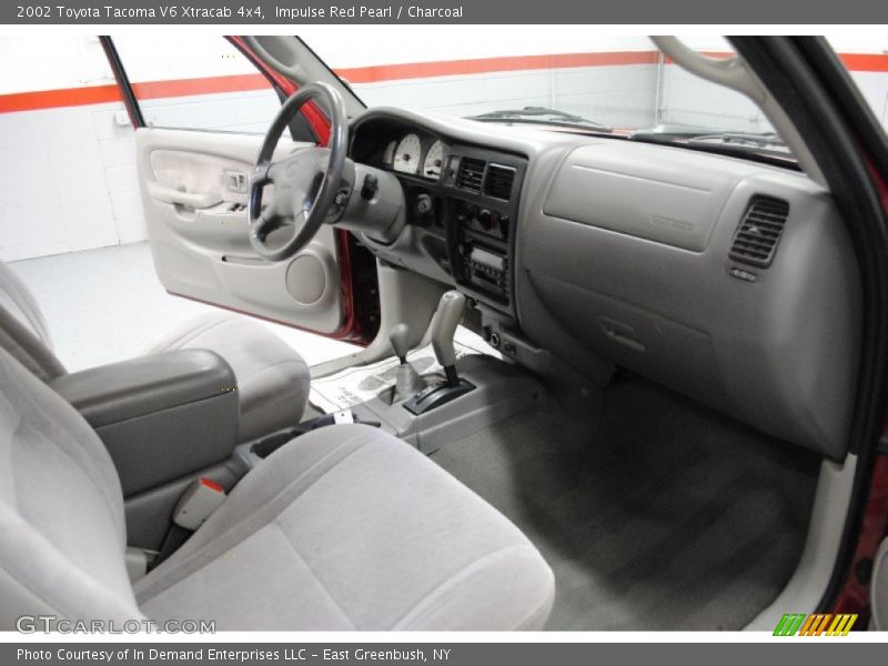 Impulse Red Pearl / Charcoal 2002 Toyota Tacoma V6 Xtracab 4x4