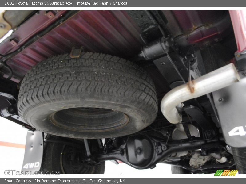 Impulse Red Pearl / Charcoal 2002 Toyota Tacoma V6 Xtracab 4x4