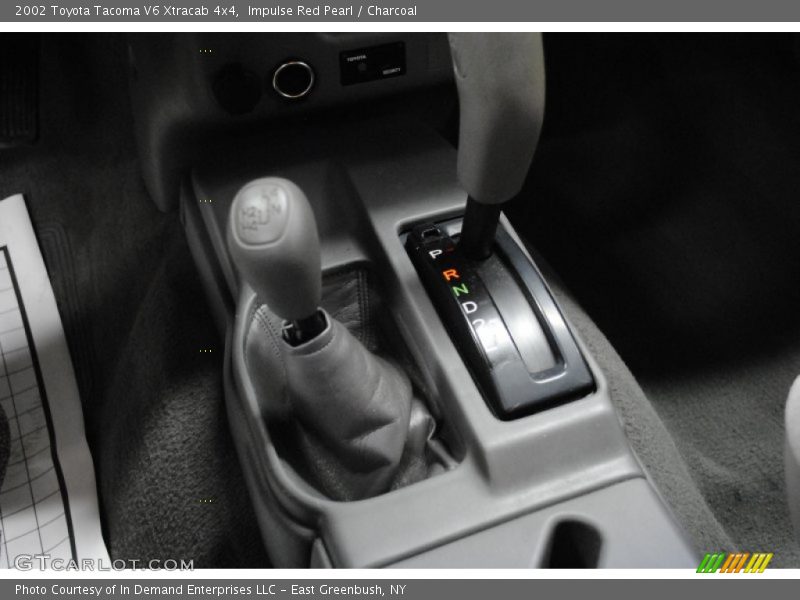 Impulse Red Pearl / Charcoal 2002 Toyota Tacoma V6 Xtracab 4x4