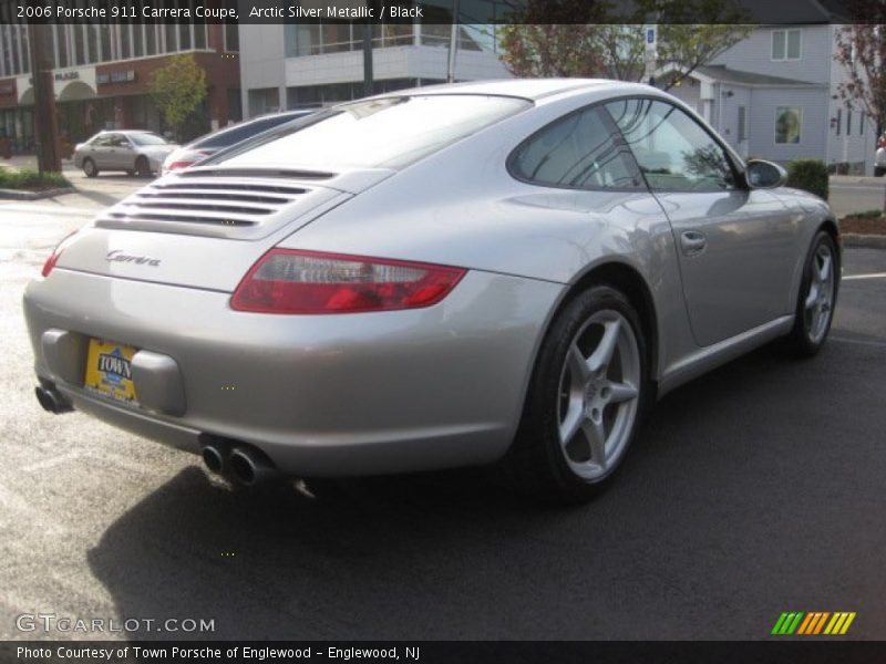 Arctic Silver Metallic / Black 2006 Porsche 911 Carrera Coupe