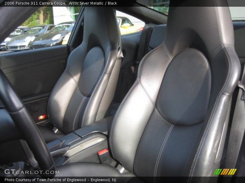 Arctic Silver Metallic / Black 2006 Porsche 911 Carrera Coupe