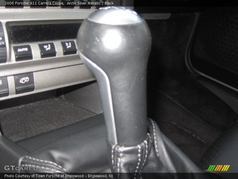 Arctic Silver Metallic / Black 2006 Porsche 911 Carrera Coupe