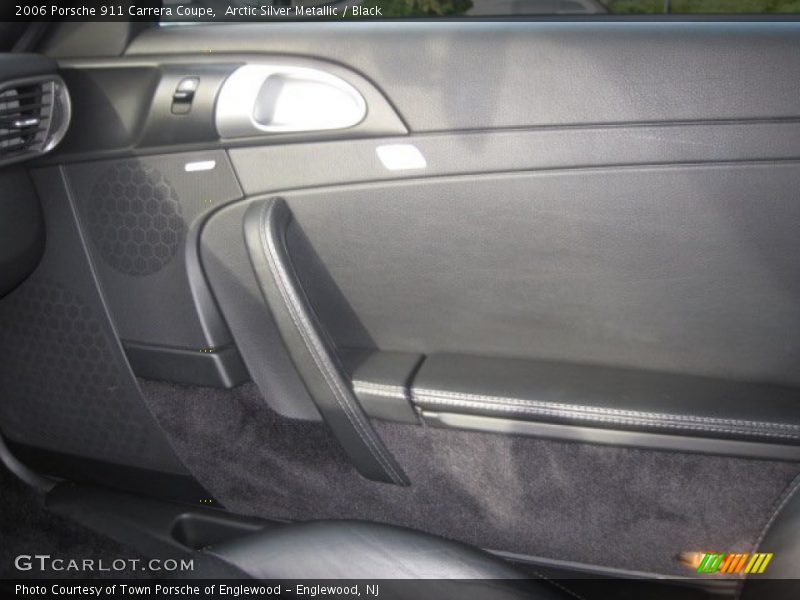 Arctic Silver Metallic / Black 2006 Porsche 911 Carrera Coupe