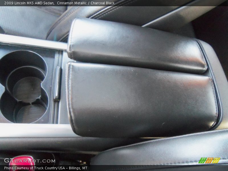 Cinnamon Metallic / Charcoal Black 2009 Lincoln MKS AWD Sedan