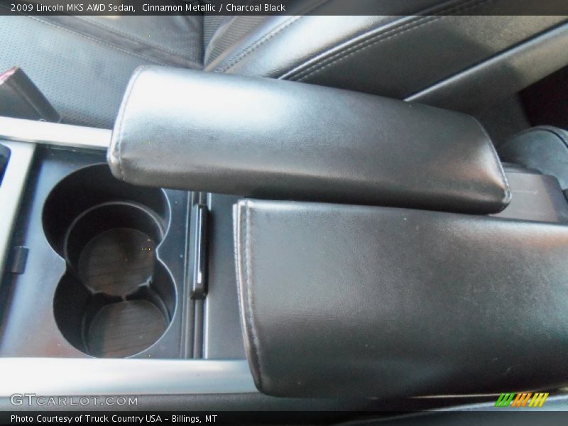 Cinnamon Metallic / Charcoal Black 2009 Lincoln MKS AWD Sedan