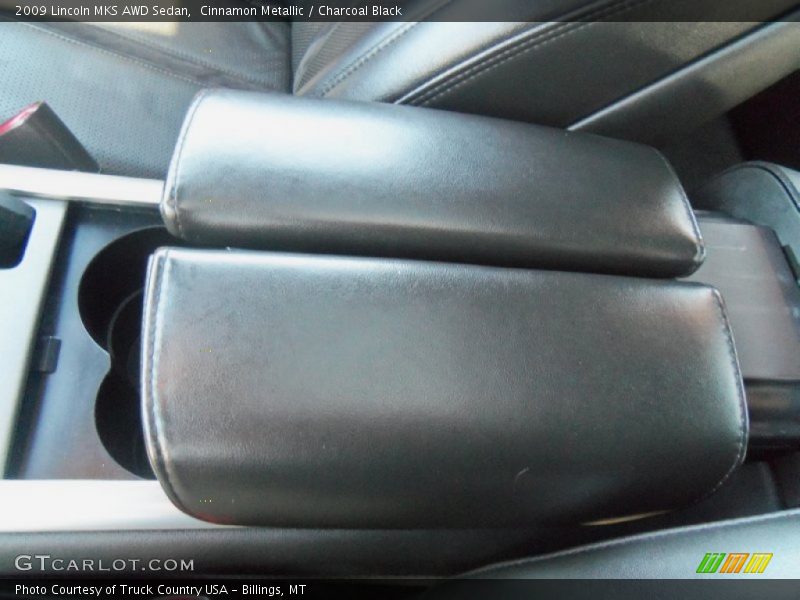 Cinnamon Metallic / Charcoal Black 2009 Lincoln MKS AWD Sedan