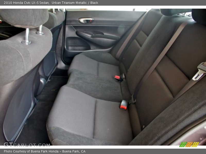 Urban Titanium Metallic / Black 2010 Honda Civic LX-S Sedan
