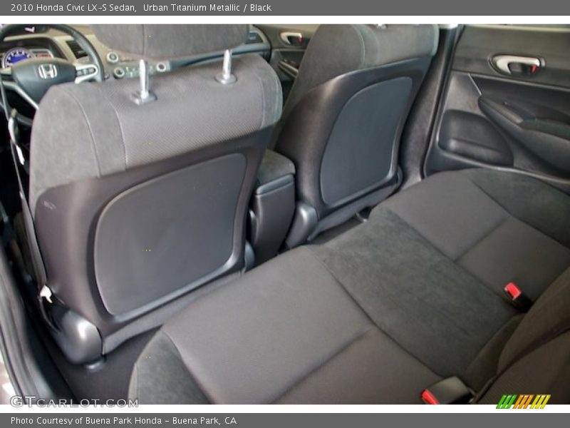 Urban Titanium Metallic / Black 2010 Honda Civic LX-S Sedan