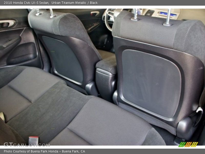 Urban Titanium Metallic / Black 2010 Honda Civic LX-S Sedan