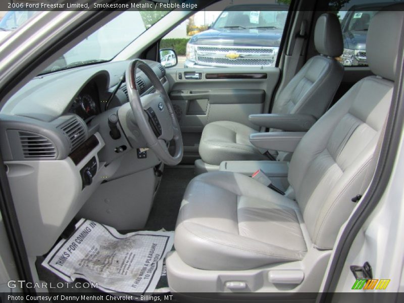 Smokestone Metallic / Pebble Beige 2006 Ford Freestar Limited