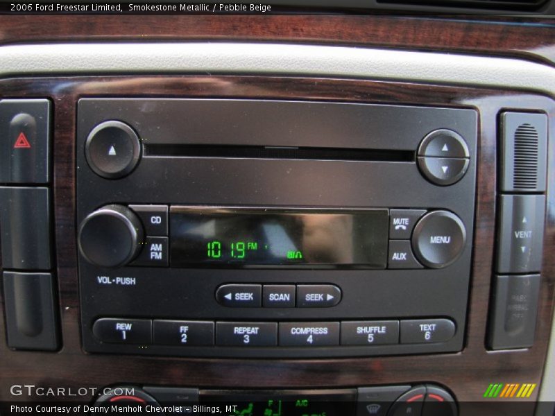 Audio System of 2006 Freestar Limited
