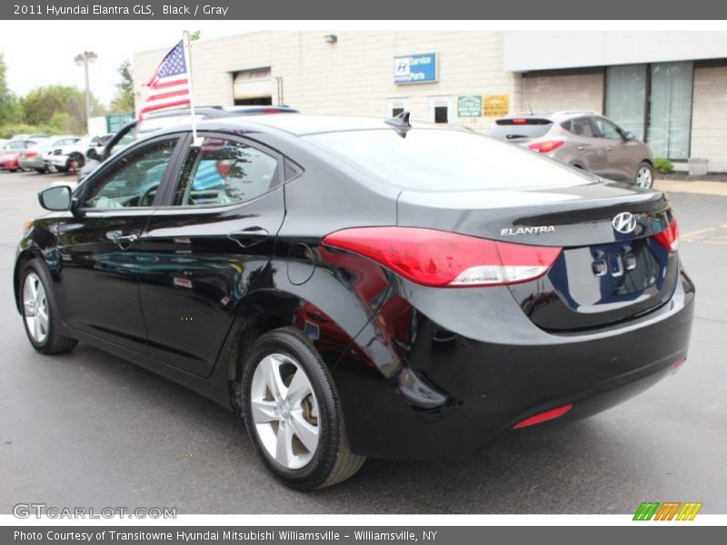 Black / Gray 2011 Hyundai Elantra GLS