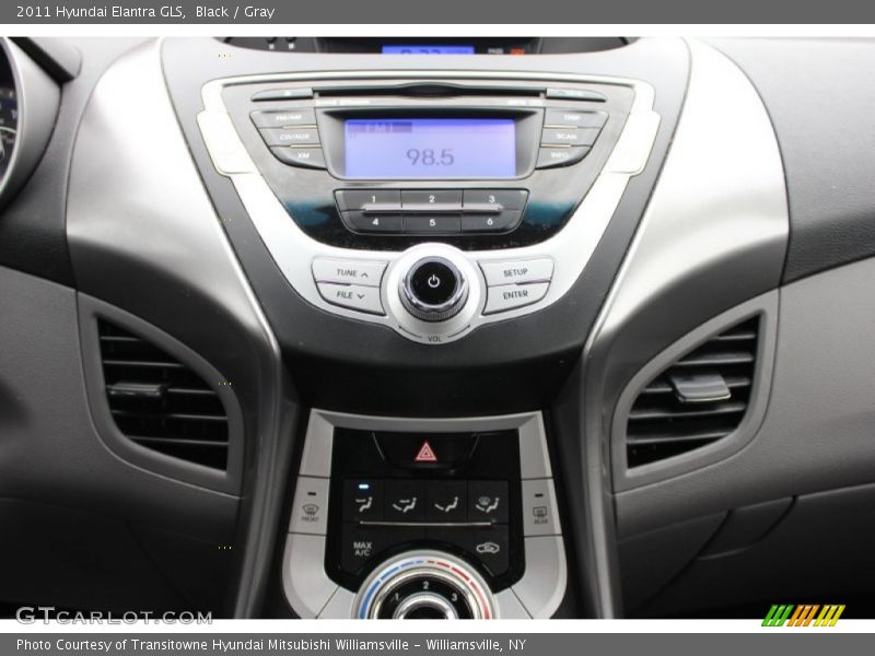 Black / Gray 2011 Hyundai Elantra GLS