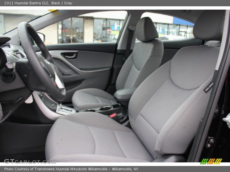 Black / Gray 2011 Hyundai Elantra GLS