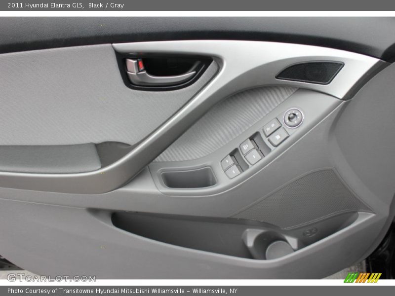 Black / Gray 2011 Hyundai Elantra GLS