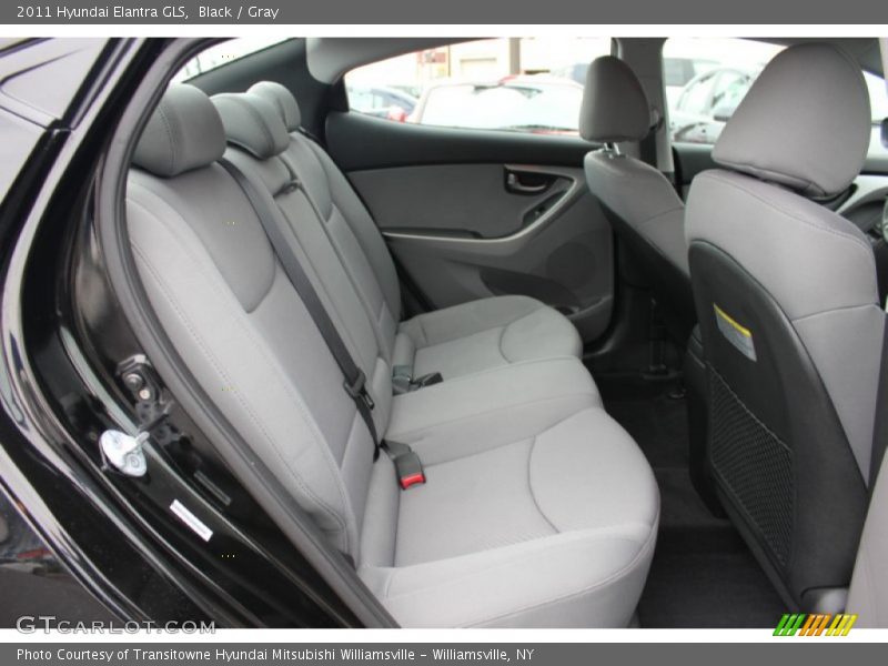 Black / Gray 2011 Hyundai Elantra GLS