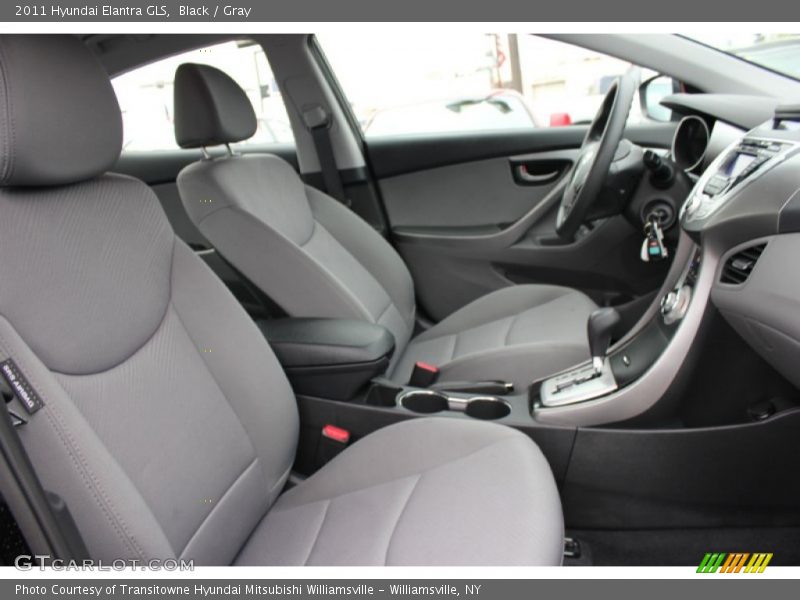 Black / Gray 2011 Hyundai Elantra GLS