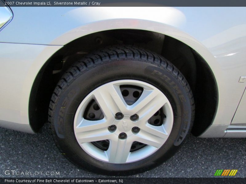 Silverstone Metallic / Gray 2007 Chevrolet Impala LS