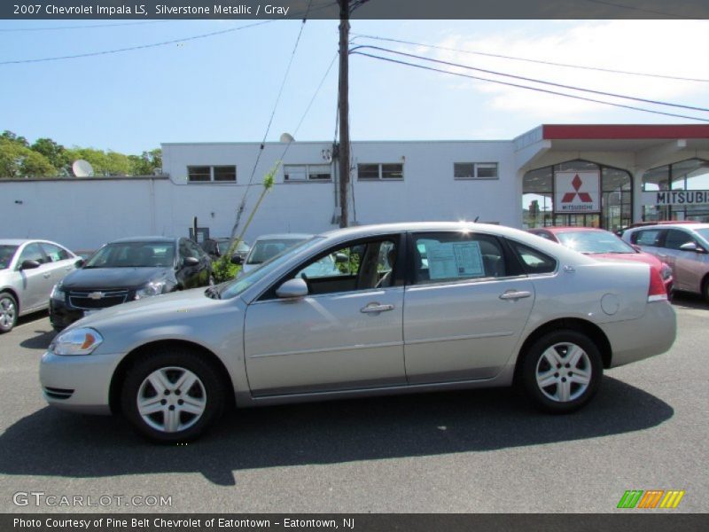 Silverstone Metallic / Gray 2007 Chevrolet Impala LS