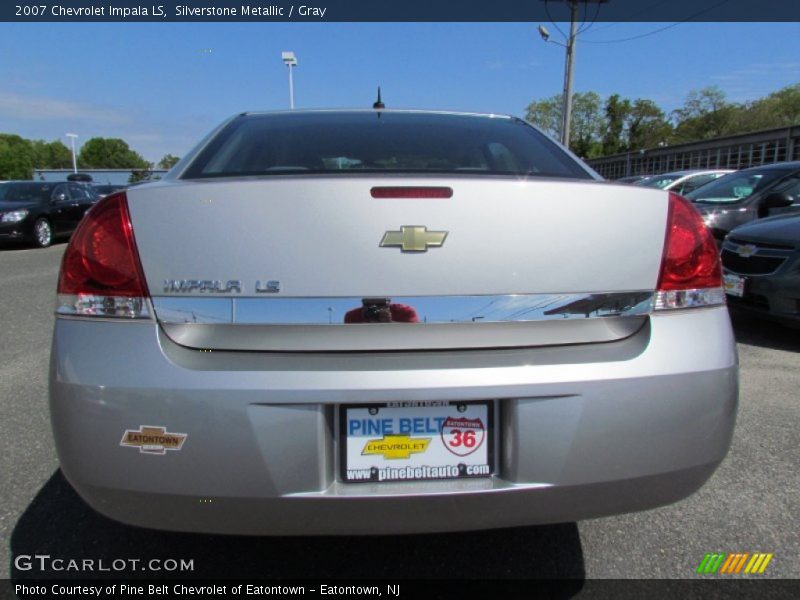 Silverstone Metallic / Gray 2007 Chevrolet Impala LS