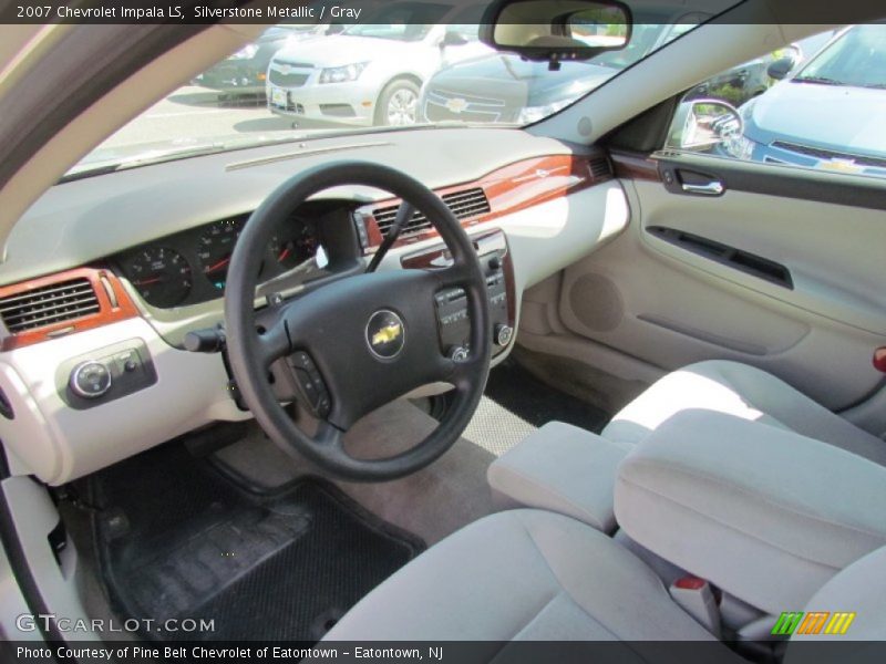 Silverstone Metallic / Gray 2007 Chevrolet Impala LS