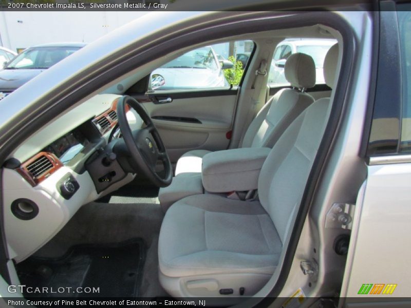 Silverstone Metallic / Gray 2007 Chevrolet Impala LS