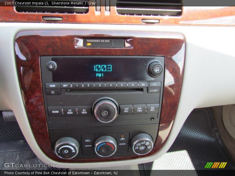Silverstone Metallic / Gray 2007 Chevrolet Impala LS