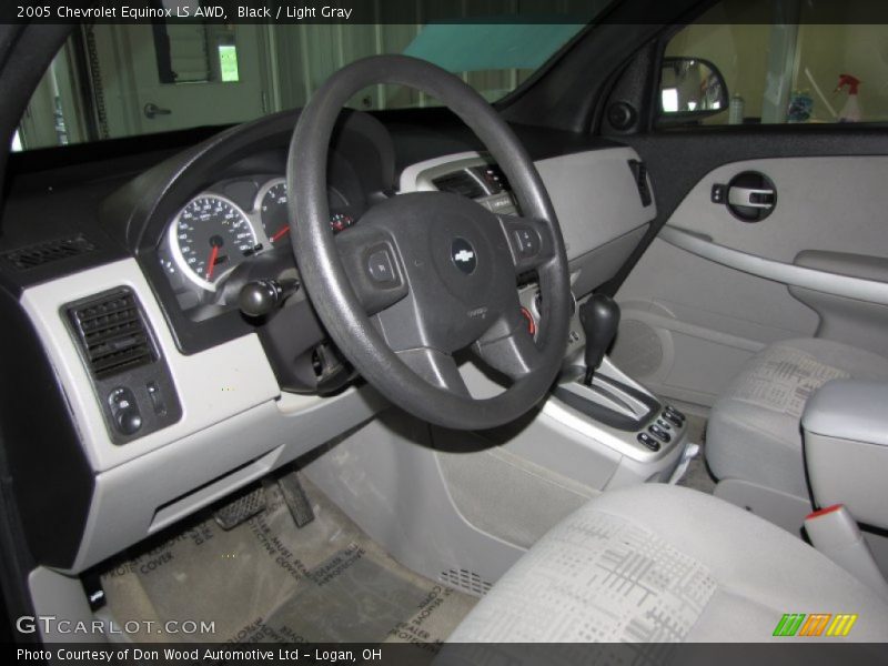 Black / Light Gray 2005 Chevrolet Equinox LS AWD