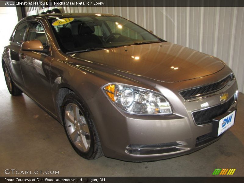 Mocha Steel Metallic / Ebony 2011 Chevrolet Malibu LT