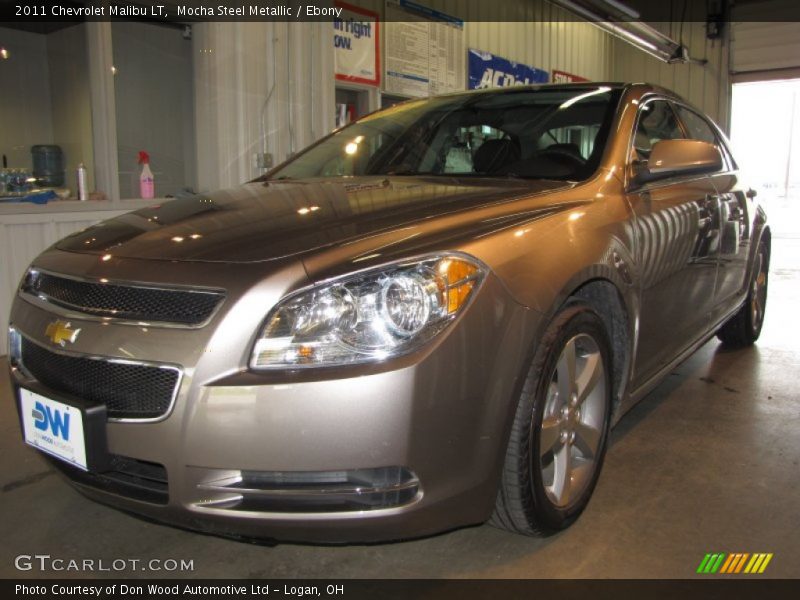 Mocha Steel Metallic / Ebony 2011 Chevrolet Malibu LT