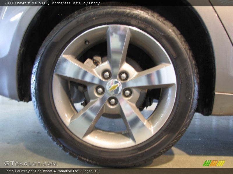 Mocha Steel Metallic / Ebony 2011 Chevrolet Malibu LT