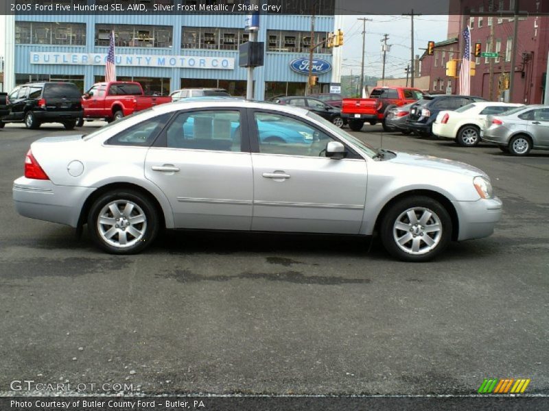 Silver Frost Metallic / Shale Grey 2005 Ford Five Hundred SEL AWD