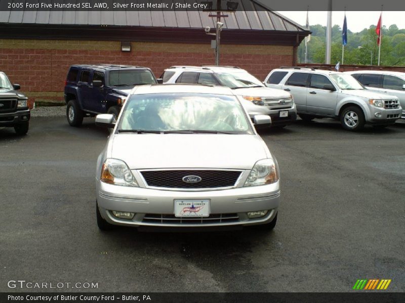 Silver Frost Metallic / Shale Grey 2005 Ford Five Hundred SEL AWD