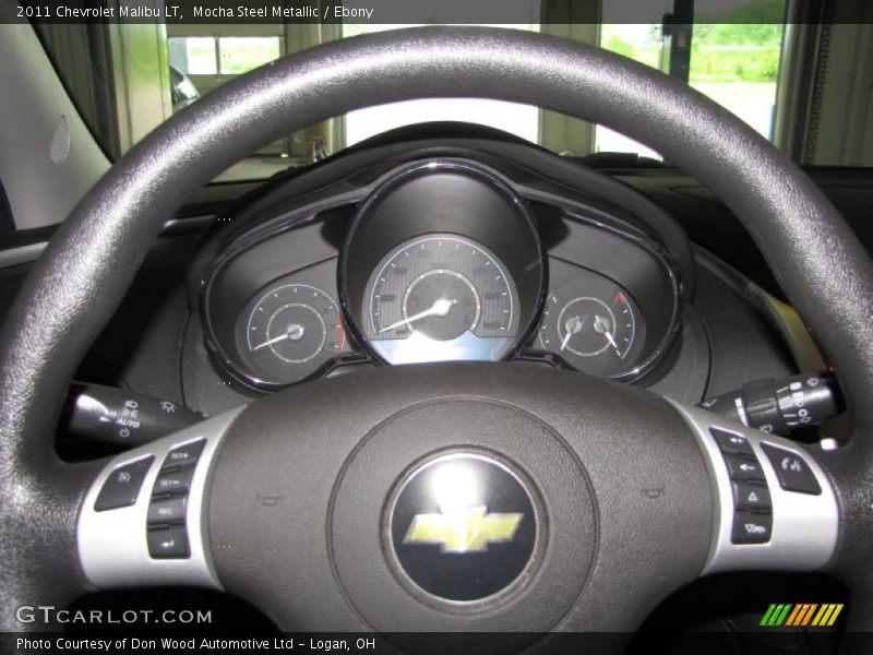 Mocha Steel Metallic / Ebony 2011 Chevrolet Malibu LT